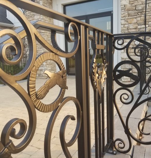 Railing at Manor House (Crossmount Centre for Healthy Aging)