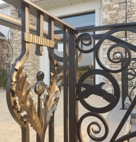 Railing at Manor House (Crossmount Centre for Healthy Aging)