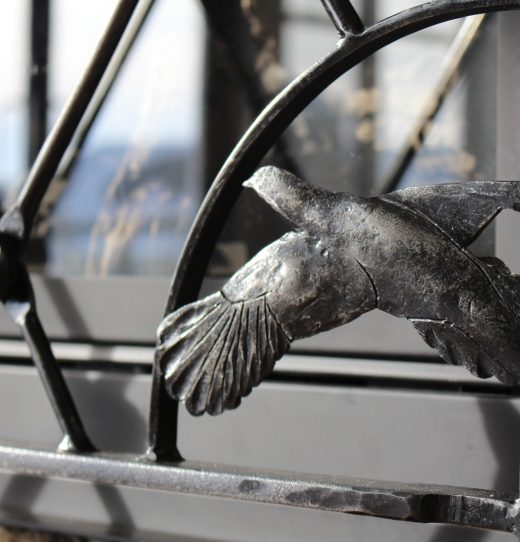 Grouse in Fireplace Screen at Manor House (Crossmount Centre for Healthy Aging)